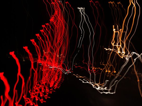 Abstract artistic flow representing educational growth and rhythm